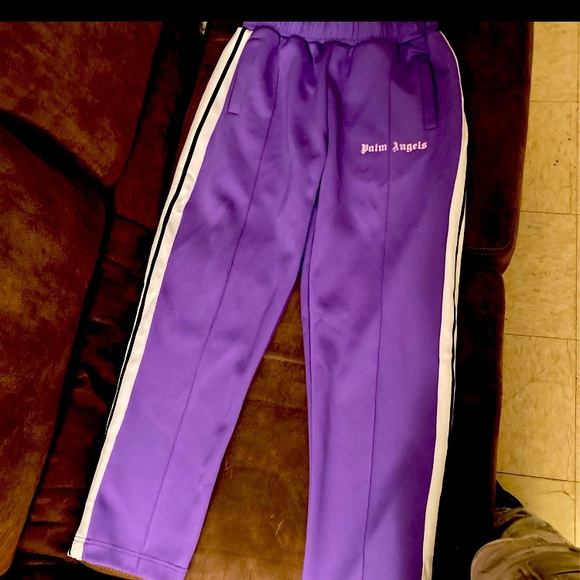 I am selling palm angles track sweatpants the are size large in great condition